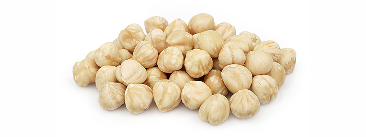 Noisettes blanchies - 25kg