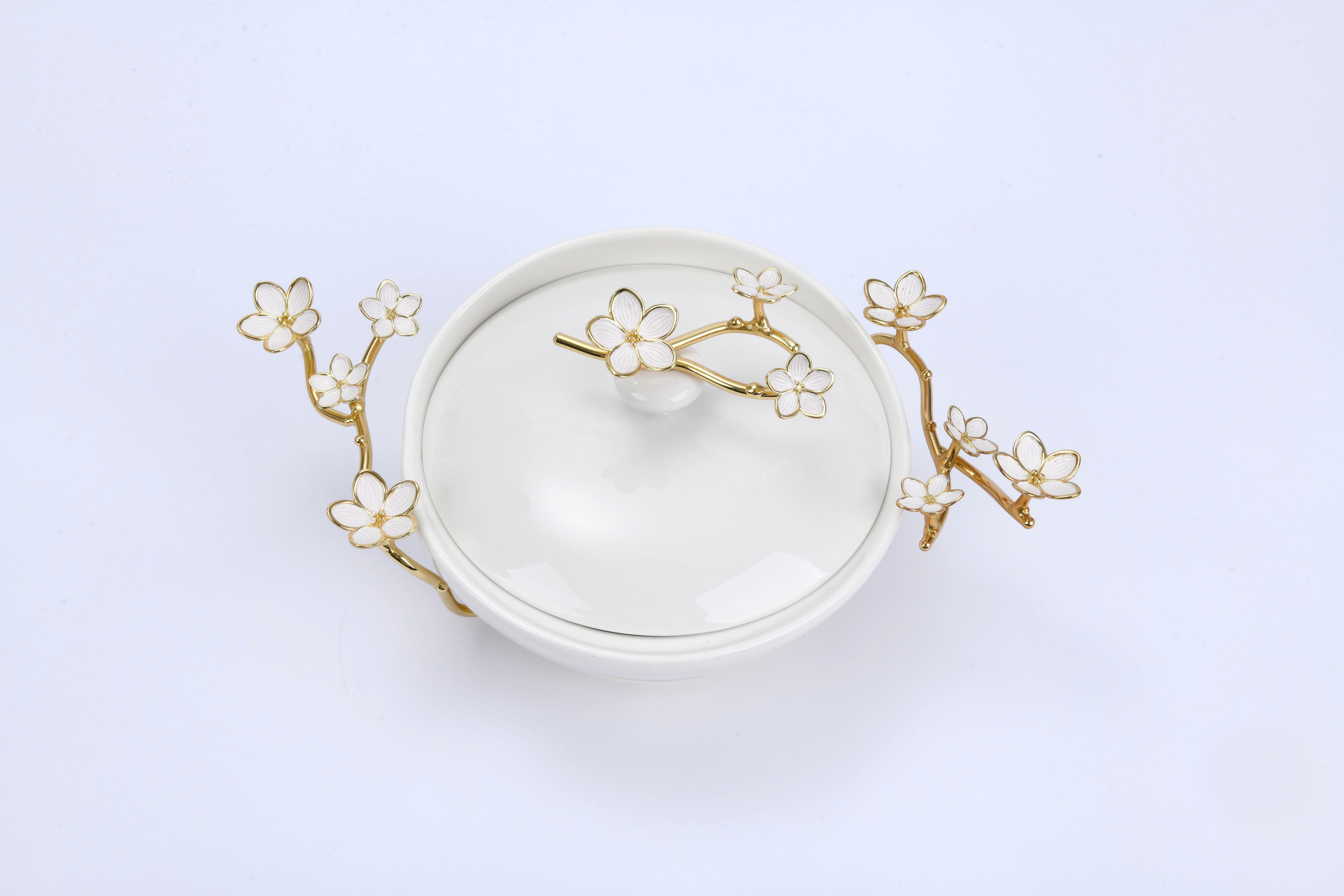 Cherry Blossom Hot Service With Handle