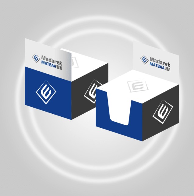 Publications - Cubic Notepad Box - Madarek