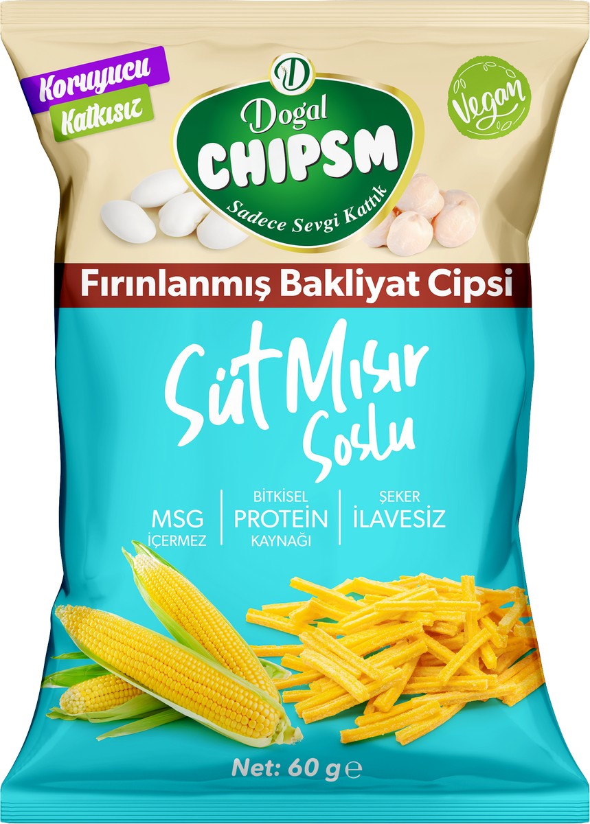 Chips Milk Corn Sauce