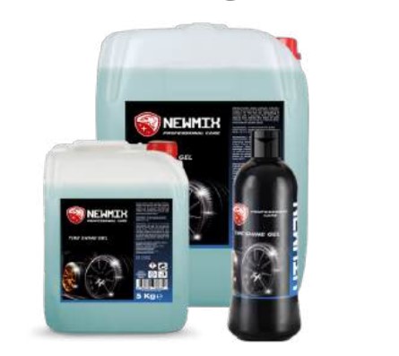 Shine gel- Tire shine gel- newmix