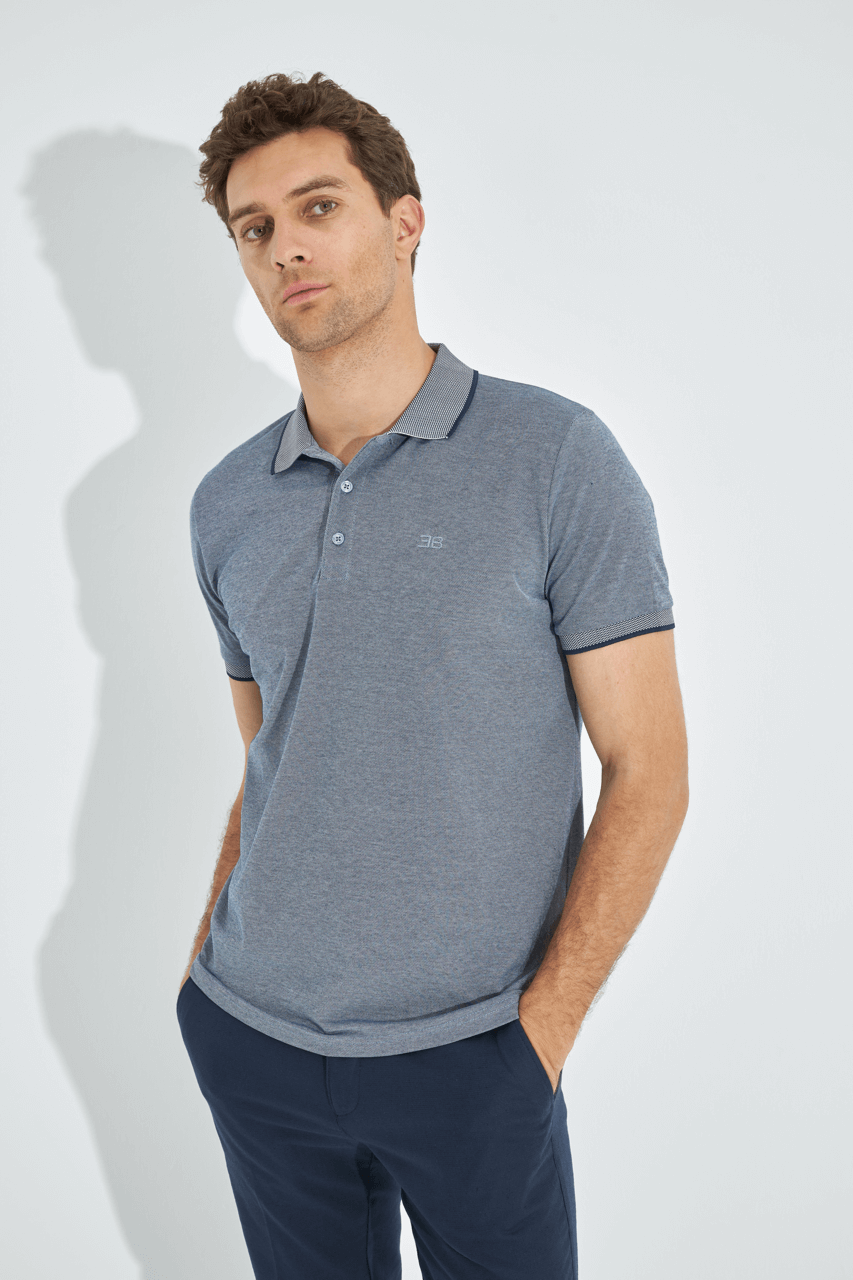 Grey Polo T-Shirt