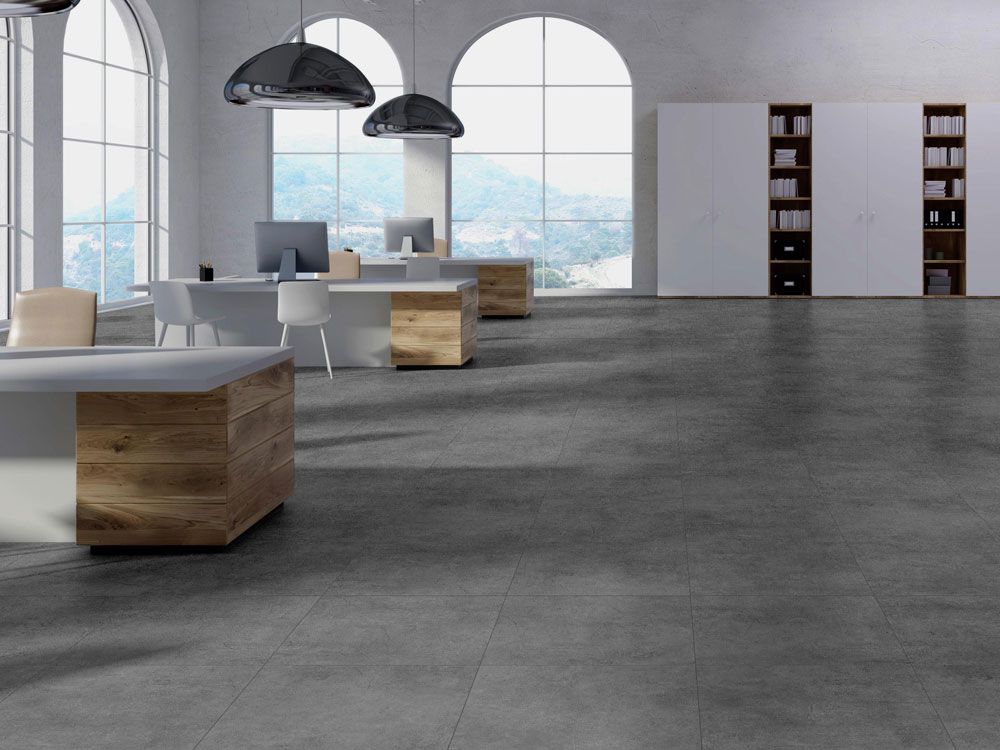 Ark Anthracite Glazed Porcelain 60x60cm 60x120cm 30x120cm