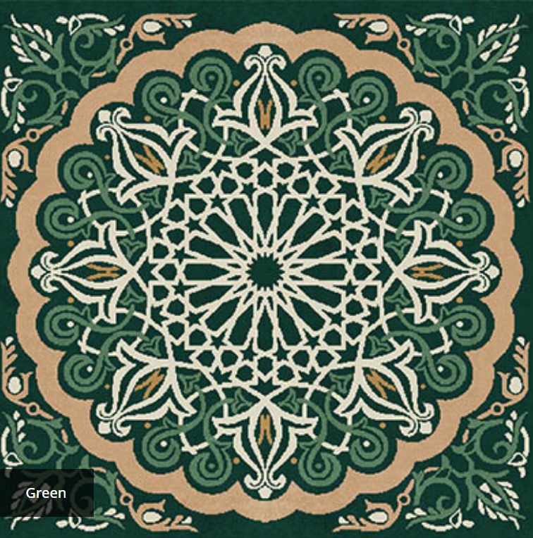 Wool Mosque Carpets -3m ~ 6cm (Ø)