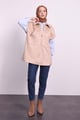 NAQISHE SCUBA SUEDE VEST\BEIGE