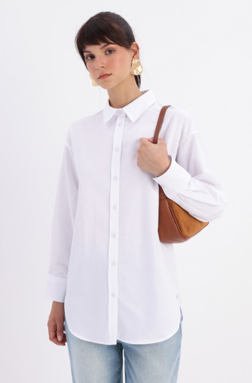 Buttoned Front and Back Shirt