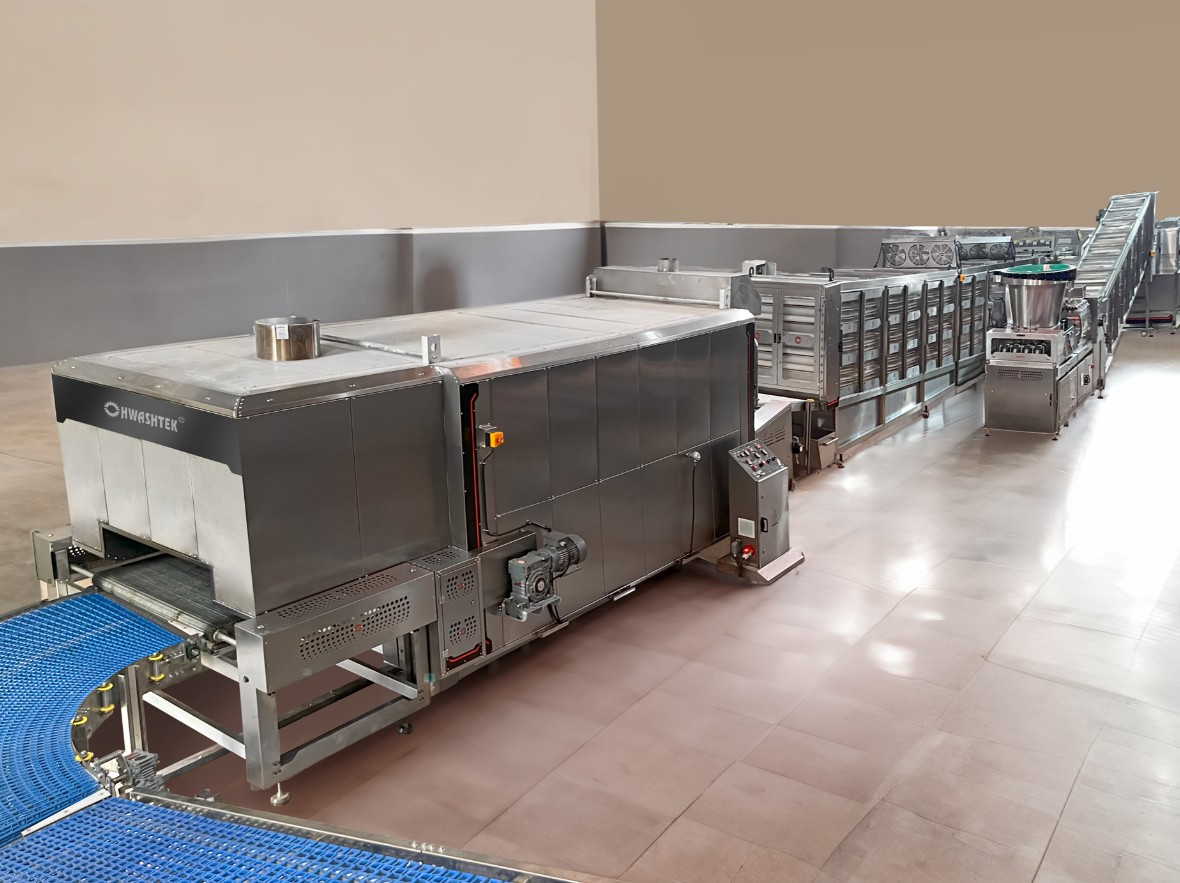 Bread Production Lines - Arabic Bread Production Line (High Output) - Hwashtek