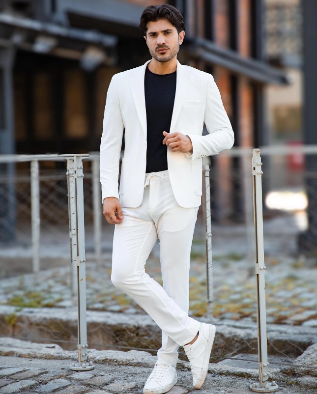 PİRO BRANO- White Jogger Suit