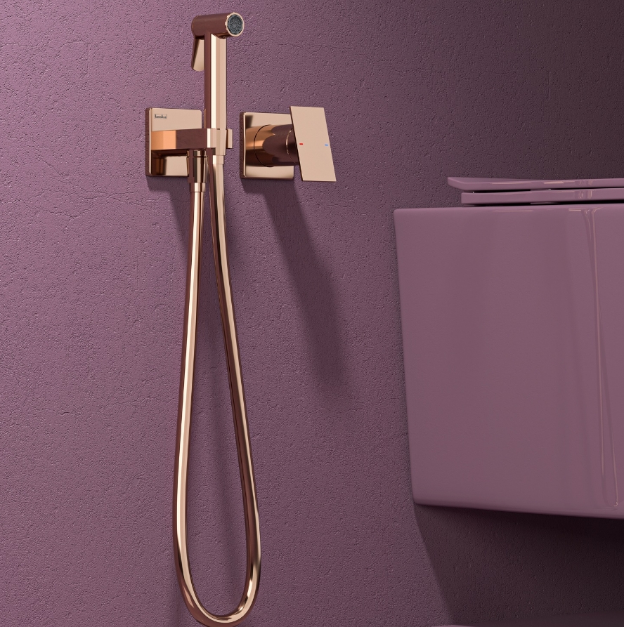 Alax Tera Shut Off Faucet Rose Gold