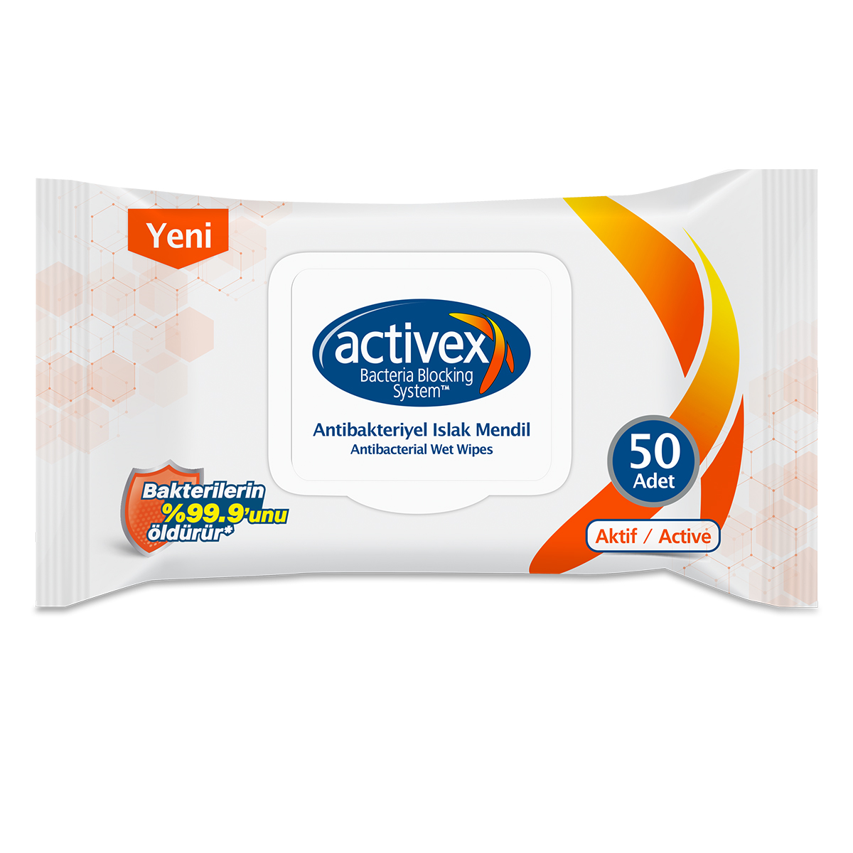 Wet Wipes- Antibacterial Wet Wipes- Activex