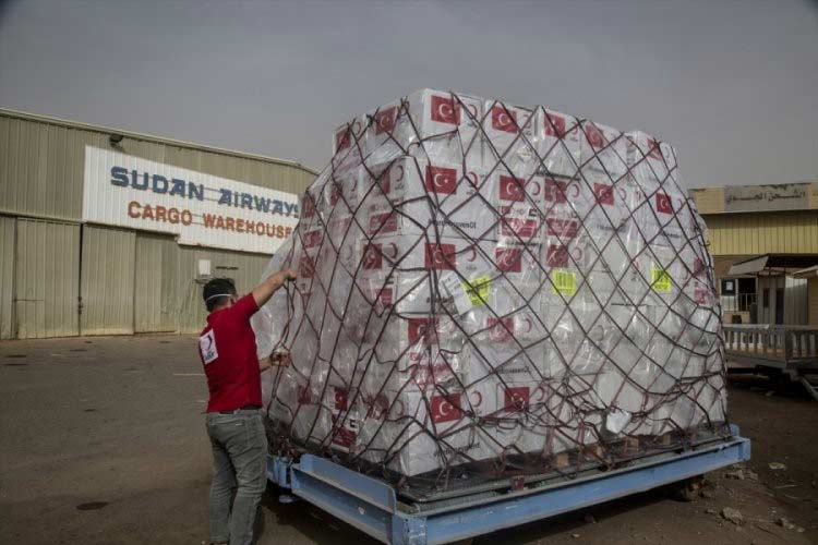 أسعار الشحن من تركيا الى السودان