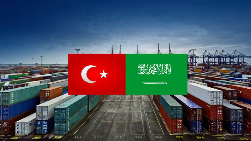 الشحن من تركيا إلى السعودية