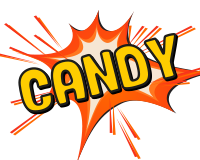 Bonbons éclatants Bonbons éclatants