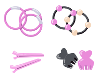 Pinces à cheveux et boucles Pinces à cheveux et boucles